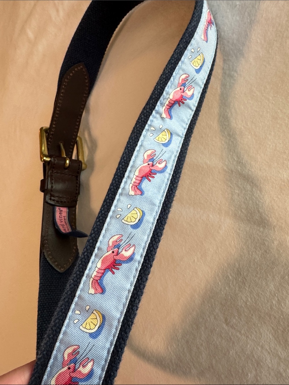 Lobsters and Lemons belt size 32